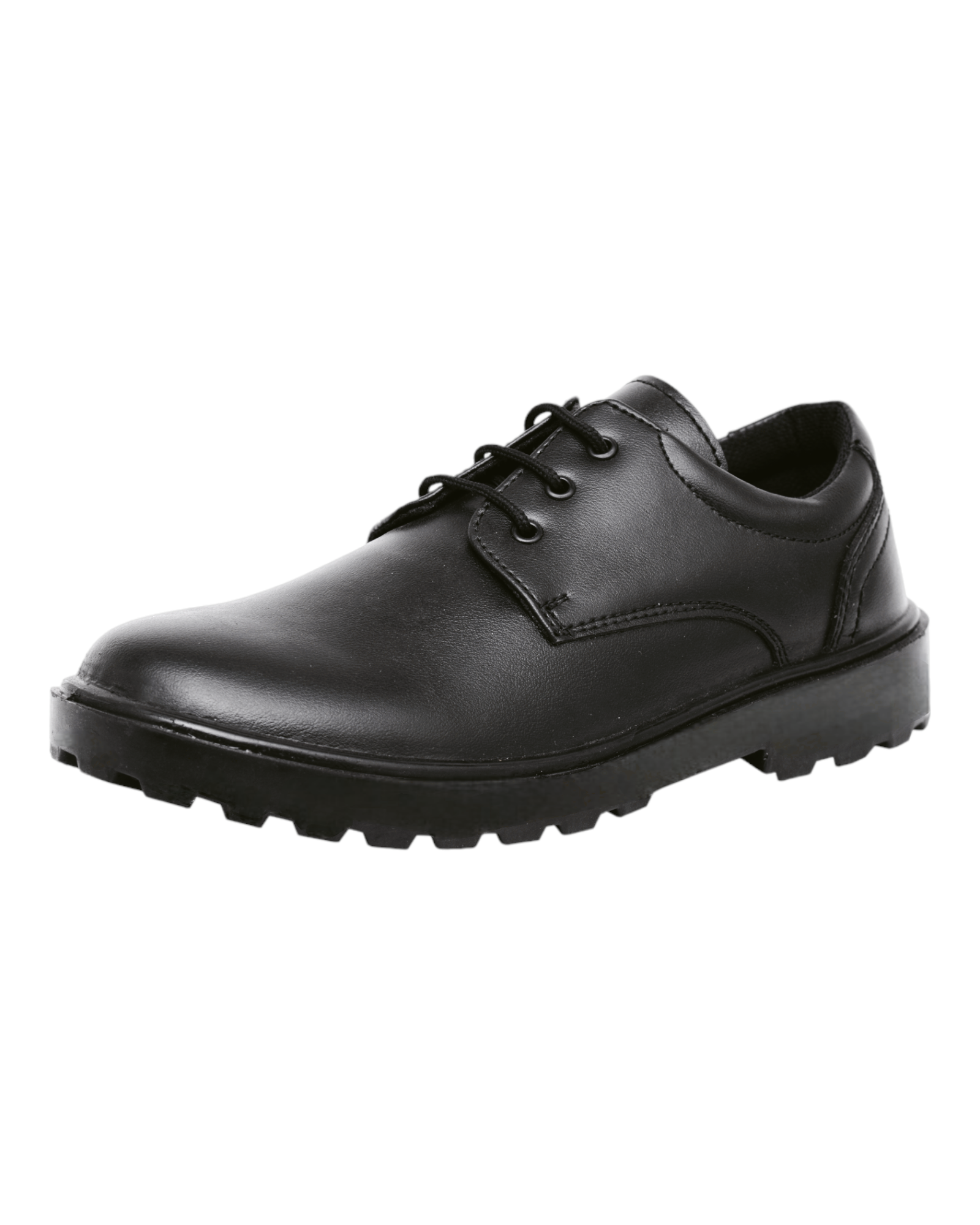 BF-11 Burly Boys School Shoes With Laces - Main Image