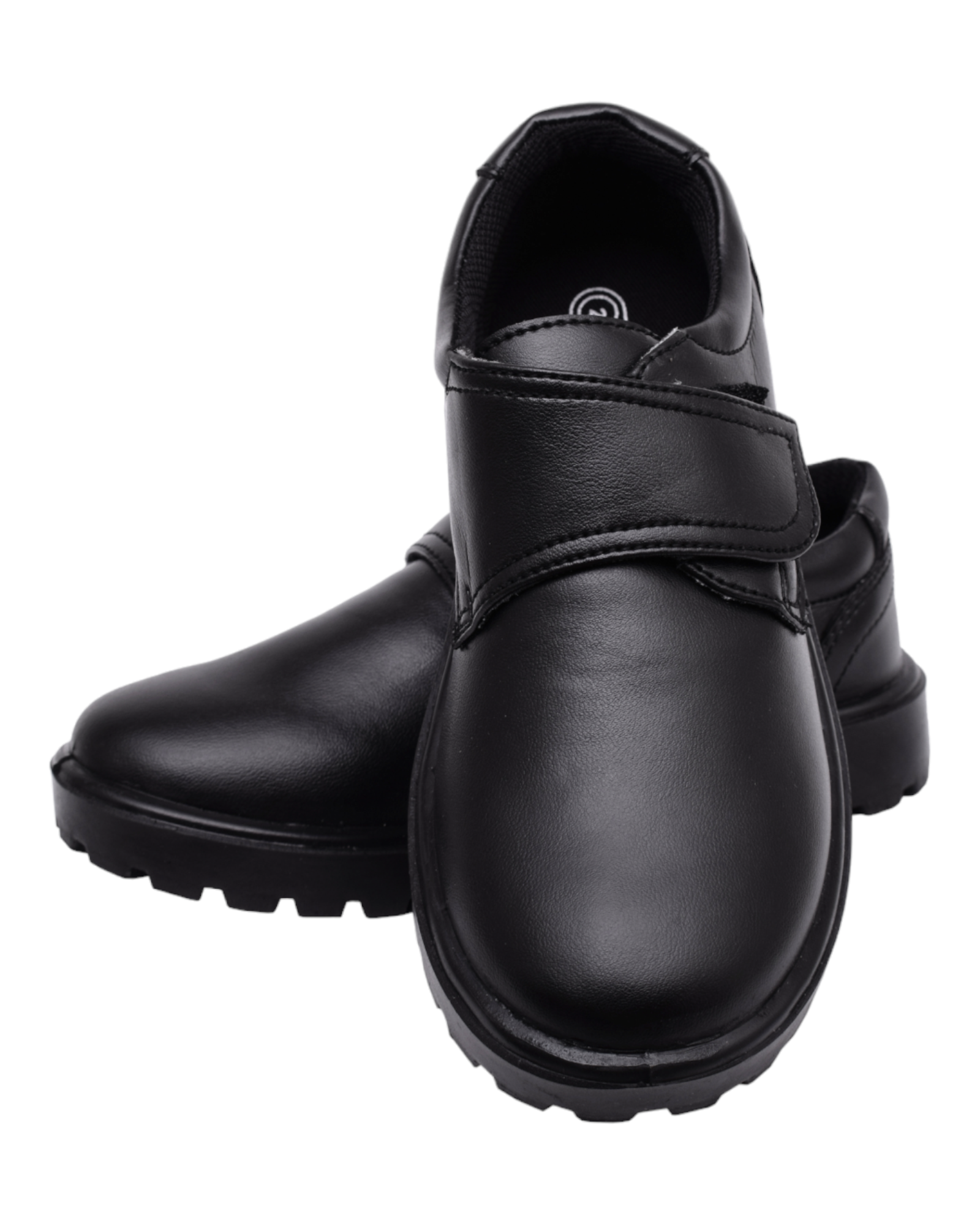 BF-13 BURLY BOYS SCHOOL SHOES WITH VELCRO